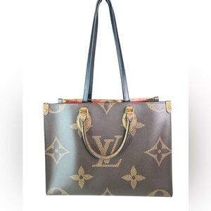 Louis Vuitton On The Go  Tote mm size